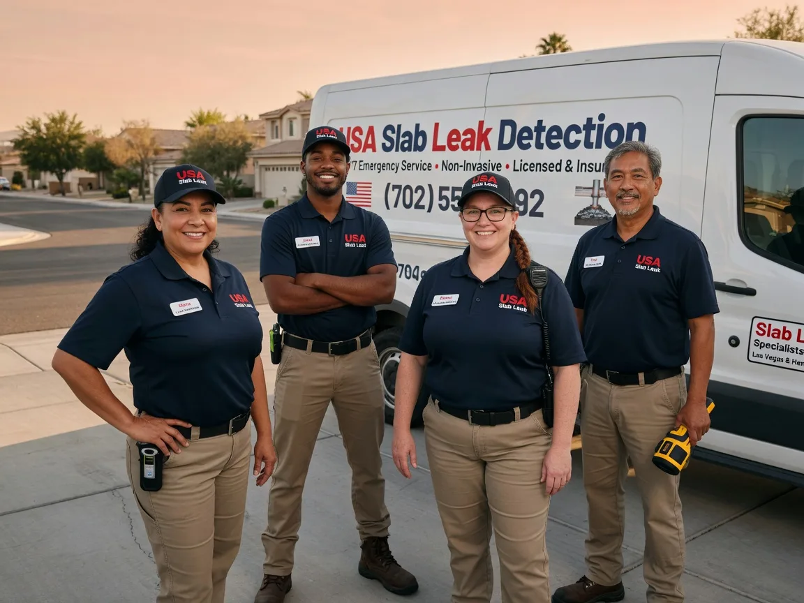 Slab Leak Repair company in Hustle, VA